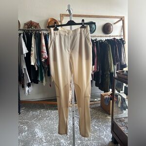Moschino Cream Riding Pants